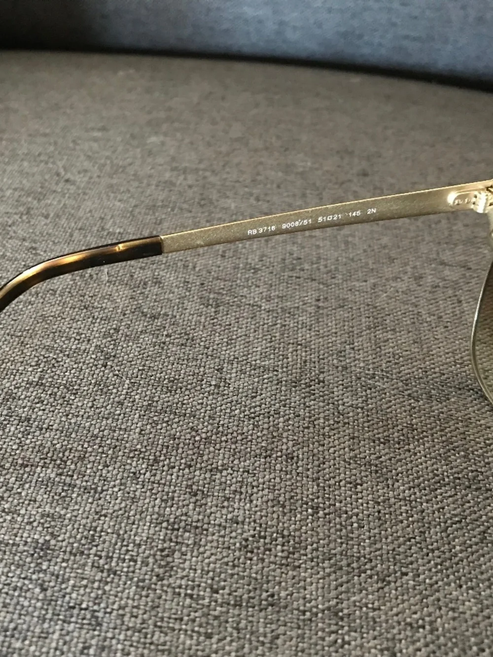 RayBan Clubmaster Metal Tortoise Sunglasses Mint - Picture 5 of 14